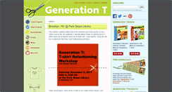 Desktop Screenshot of generation-t.com